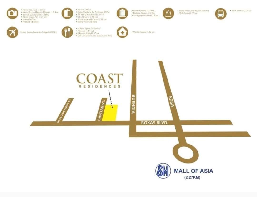Coast Stay By J 40Th Floor Penthouse Manila Exterior photo